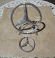 Grille and Rear Benz emblems in Crystal Clear Swarovski 