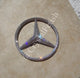 Mercedes Benz Grille Emblem in Crystal Clear Swarovski Crystals