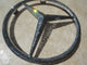Mercedes Benz Grille Emblem in Black Diamond Swarovski Crystals