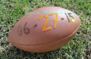 Custom Swarovski Football