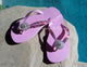 Pink Havaianas in Crystal Clear and Rose Swarovski Crystals