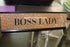Boss Lady Desk Plate
