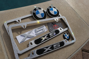 BMW X5 Swarovski Crystal Nameplate