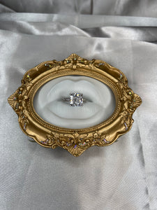 Serena Square Cut Diamond Ring