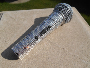 Custom Logo Swarovski Microphone