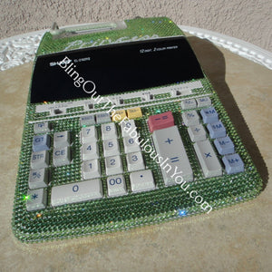 Custom Swarovski Desktop Calculator