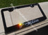 Custom Wording Swarovski License Plate Frame