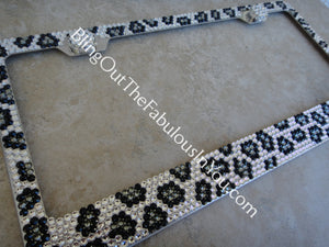 Extra Swarovski Screw Caps For My License Plate Frame