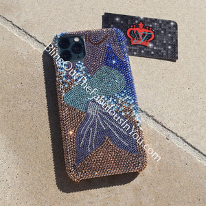 Mermaid Vibes Swarovski Iphone 11 Pro Cover (Effects Color)