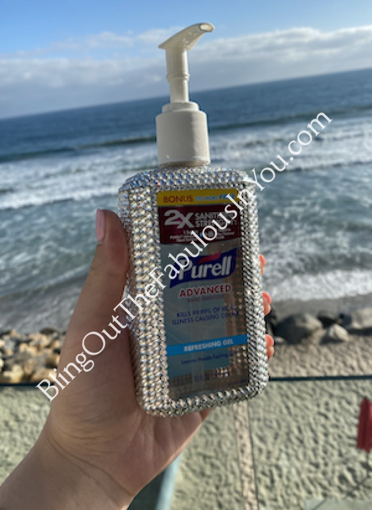 Purell Hand Sanitizer Swarovski Crystal Dispenser