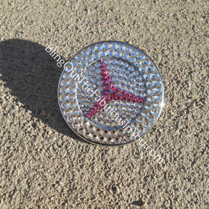 Swarovski Bling Mercedes Benz Hood Cap Emblem
