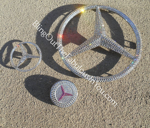 Swarovski Bling Mercedes Benz Hood Cap Emblem