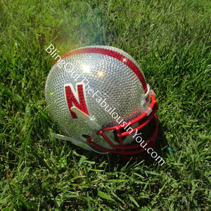 Swarovski Cornhuskers Football Helmet