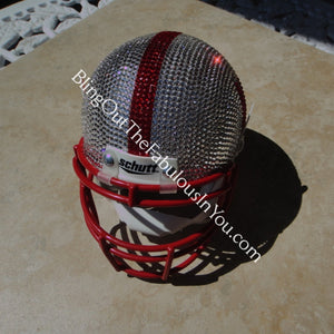 Swarovski Cornhuskers Football Helmet