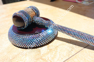 Swarovski Crystal Judges Gavel (Effects Colors)
