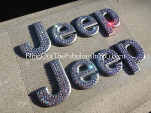 Swarovski Jeep Nameplate