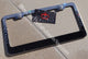 Swarovski Ombre License Plate Frame